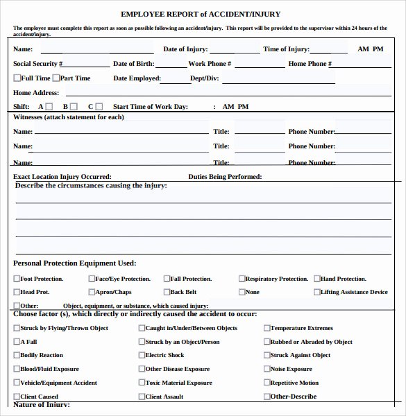 Vehicle Accident Report form Beautiful 15 Sample Accident Report Templates Pdf Word Pages