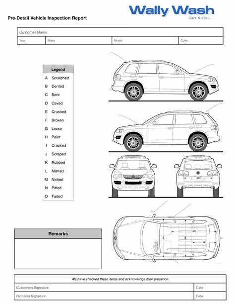 Vehicle Damage Report Template Excel New Image Result for Vehicle Damage Inspection form Template
