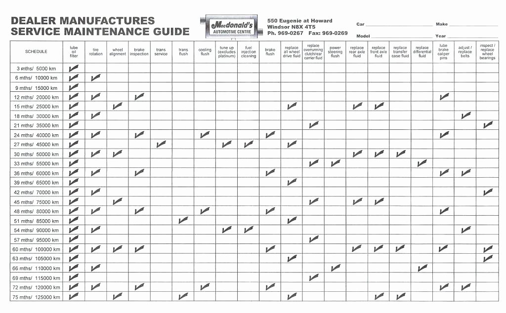 Vehicle Maintenance Spreadsheet Beautiful Car Maintenance Log Template – Jdshort