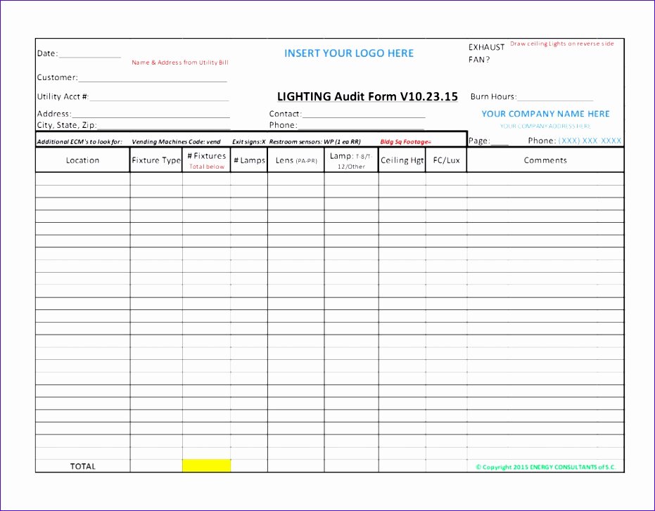 Vendor Audit Checklist Template New Supplier Audit format Bindrdn Waterefficiency