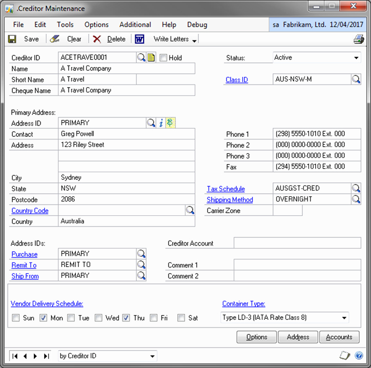 Vendor Credit Application Template New Dexterity the Dynamics Gp Blogster