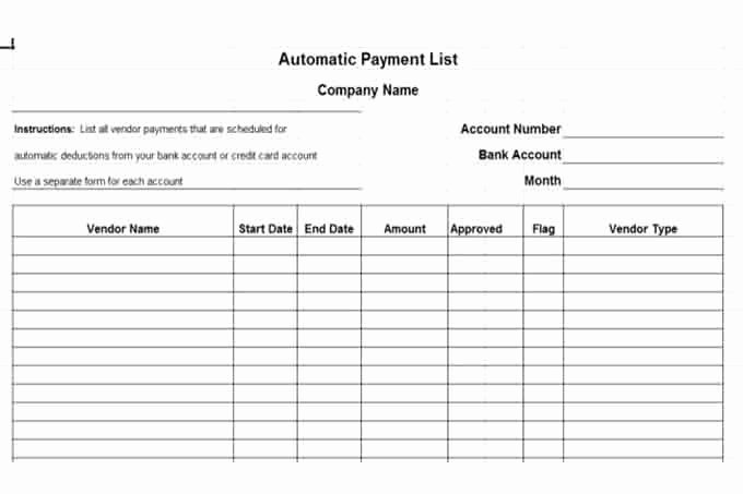 Vendor Credit Application Template Unique Internal Control Procedures for Small Business Checklist