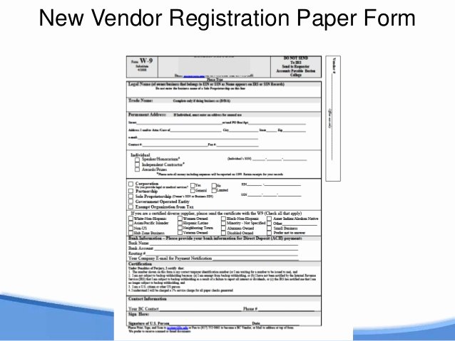 Vendor Information form Lovely Dollars and Sense Of Automating Peoplesoft Processes