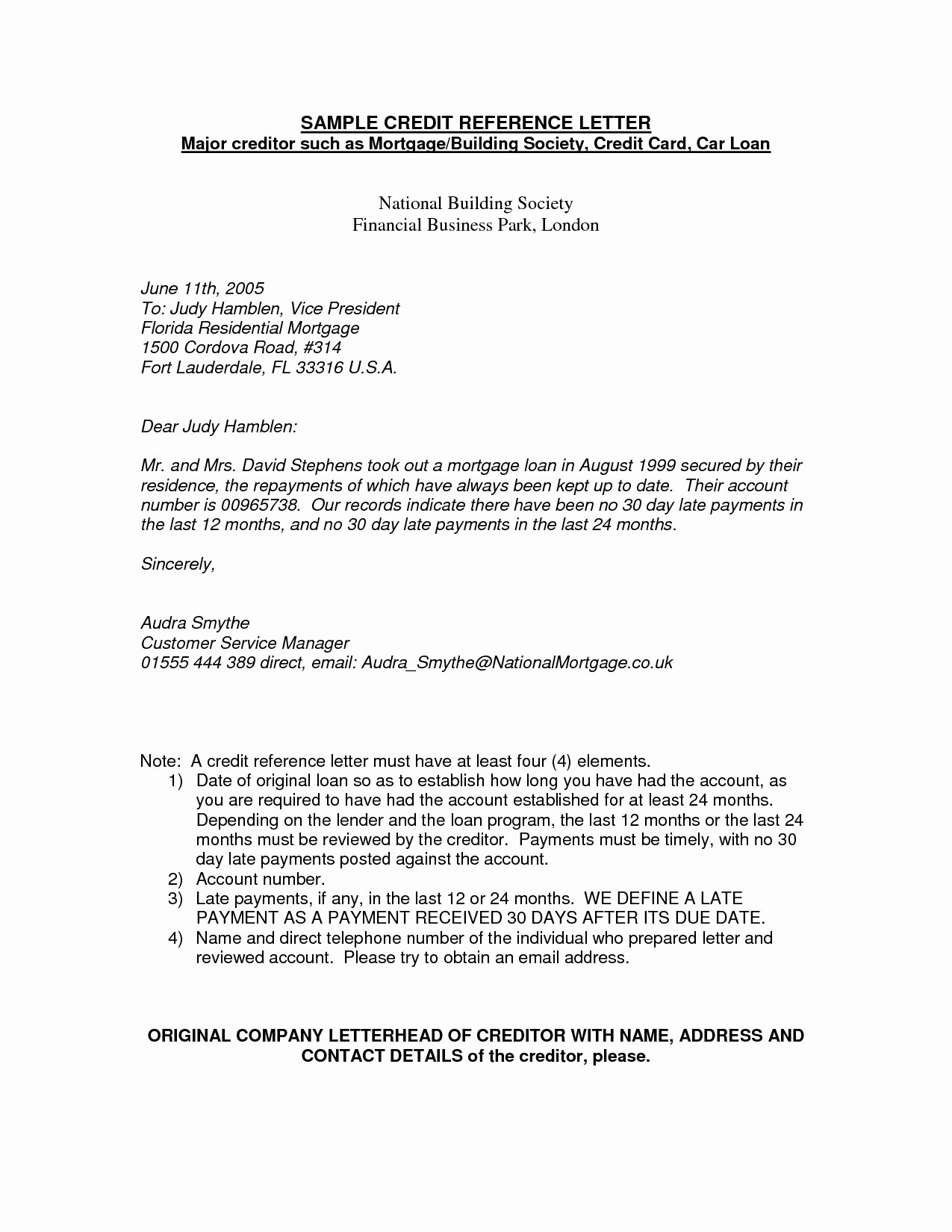 Vendor Recommendation Letter Sample Luxury Mortgage Reference Letter From Employer Template Sample