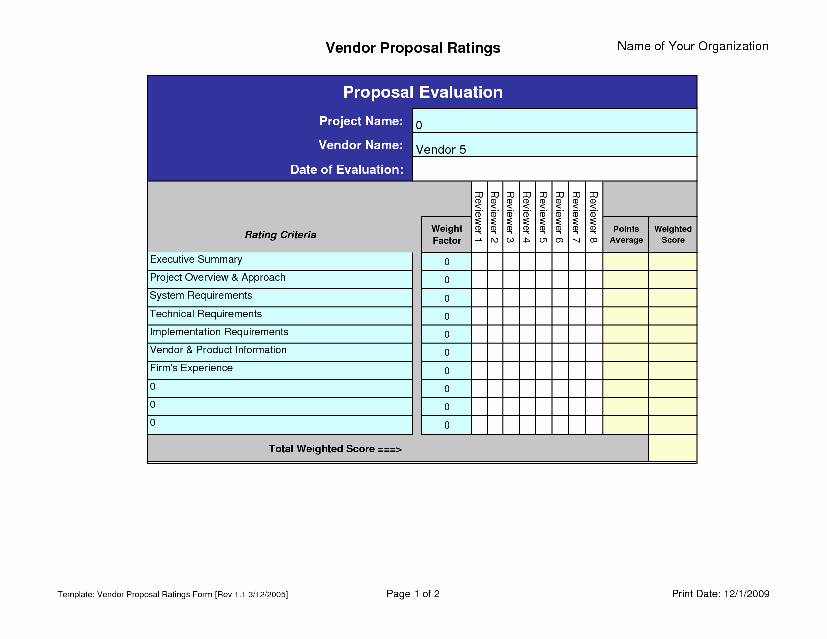 Vendor Scorecard Template Excel Inspirational Balanced Scorecard Sample Excel Bing Images