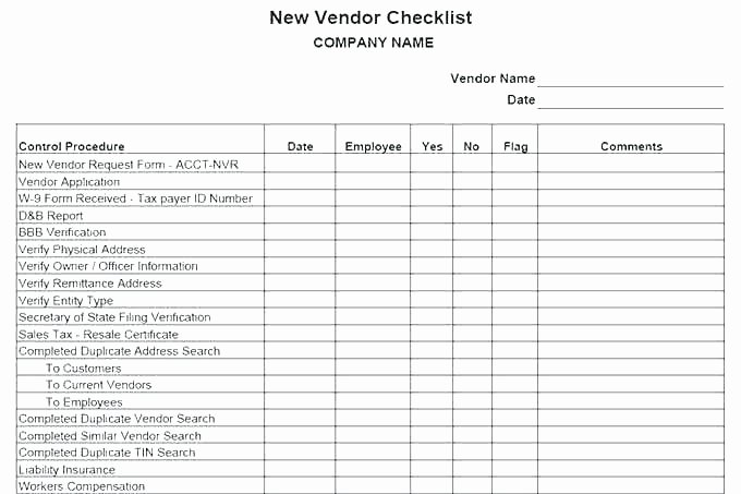 Vendor Setup form Template Best Of Preferred Supplier List Template – Aapkirasoi