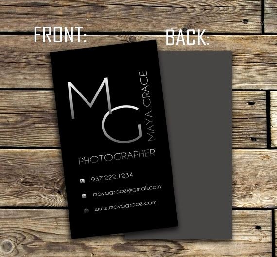 Vertical Postcard Layout Inspirational Black Modern Ombre Vertical Business Card Custom Premade