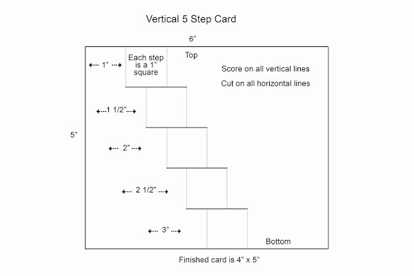 Vertical Postcard Layout New Vertical Step Card Tutorial Splitcoaststampers