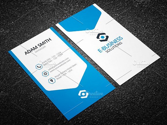 Vertical Postcard Template Luxury Vertical Business Card Template 04 Business Card