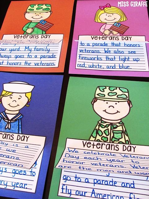 Veterans Day Essay topics Elegant Veterans Day Writing Activities for Kindergarten and First