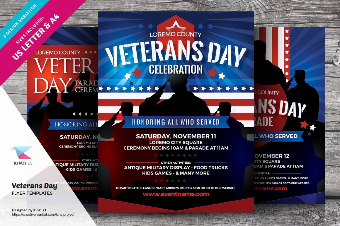 Veterans Day Flyer Template Free Elegant Veterans Day Flyer Templates Flyer Templates Creative