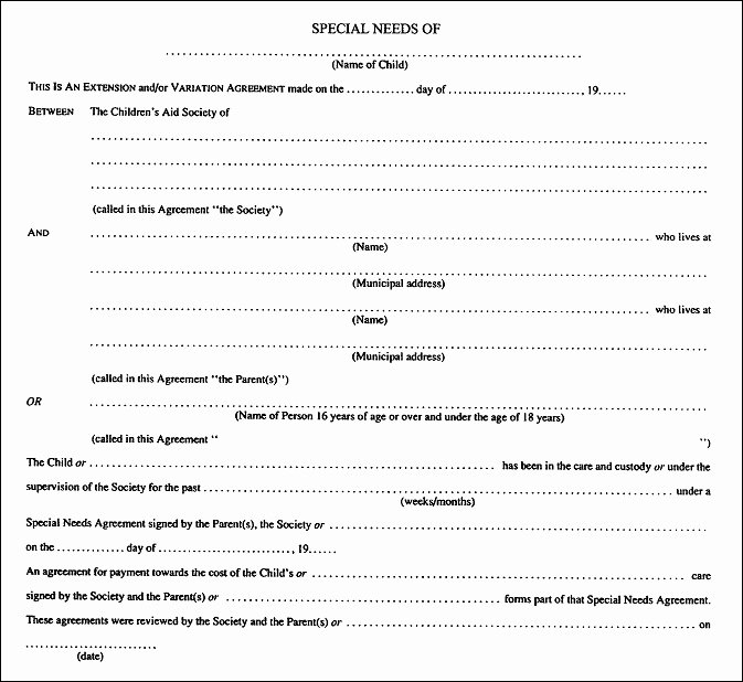 Virginia Separation Agreement Template Unique Sample Separation Agreement