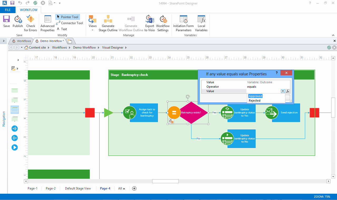 Visio Workflow Template Lovely Point 2013 Workflows In Visio Microsoft 365 Blog