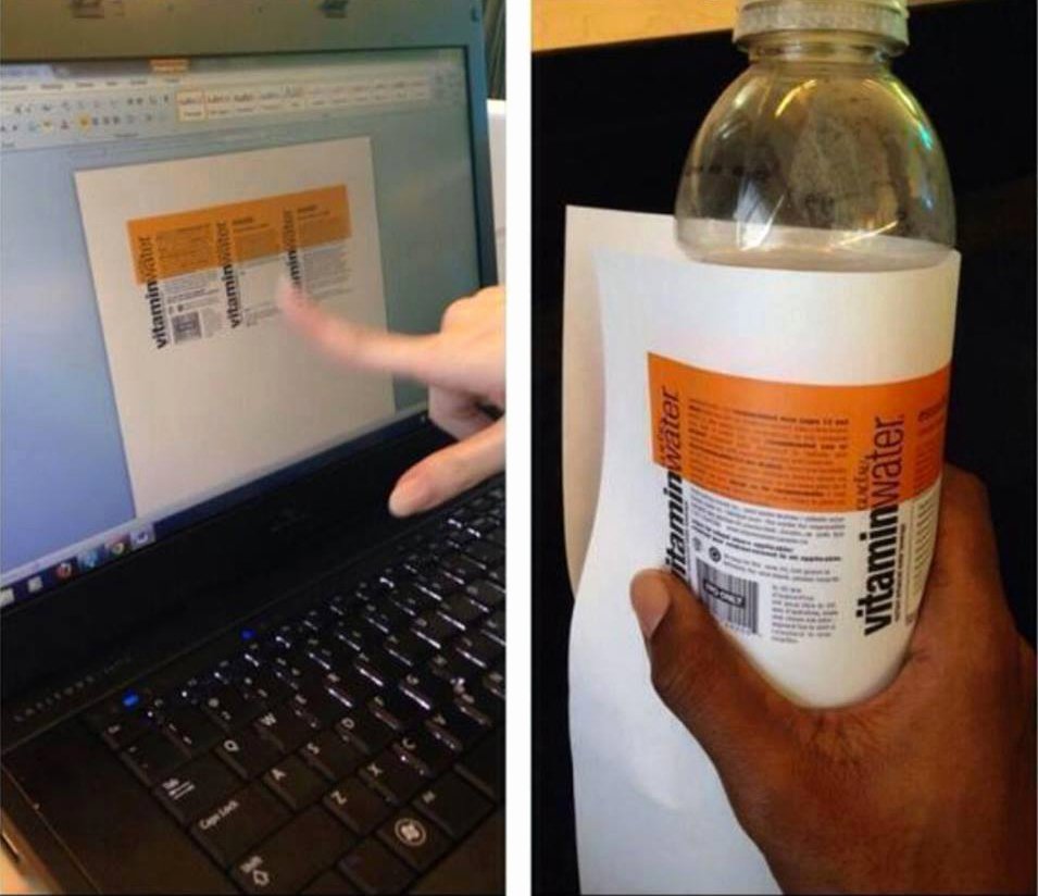 Vitamin Water Label Template Elegant How to Cheat On A Test Tipsnest