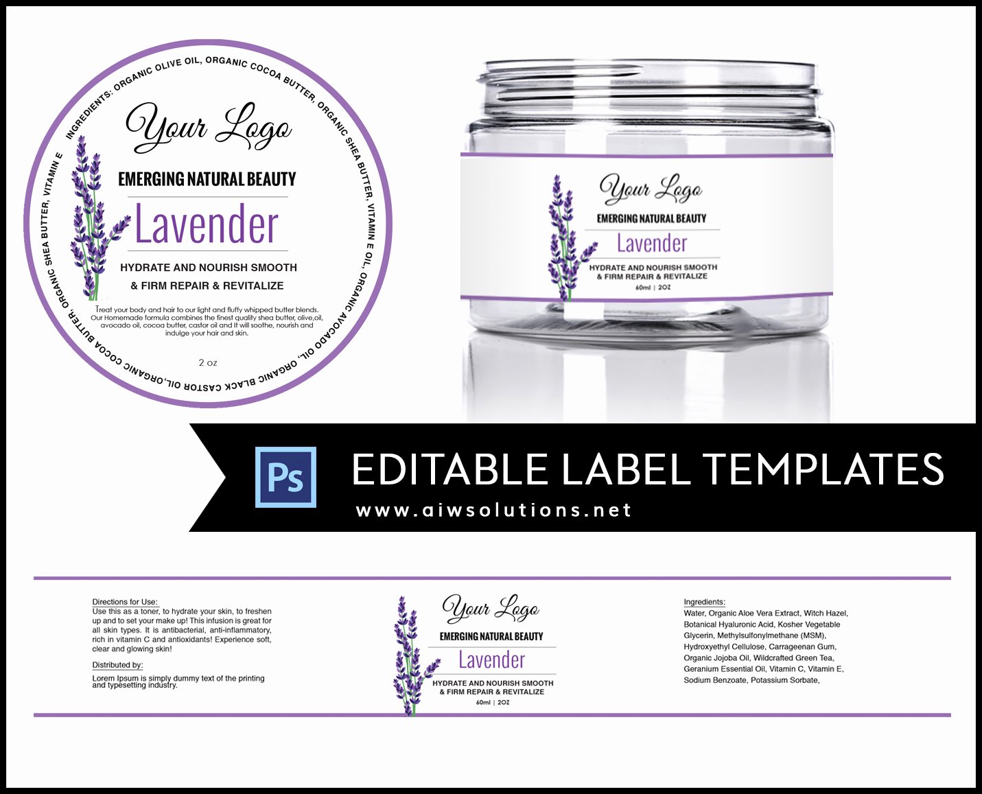 Vitamin Water Label Template Unique Candle Label Bernardin Jar Labels Bottlelabels Candy