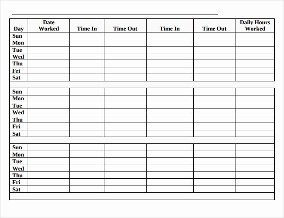 Volunteer Hour Log Template Elegant 24 Of Hourly Time Log Spreadsheet Template