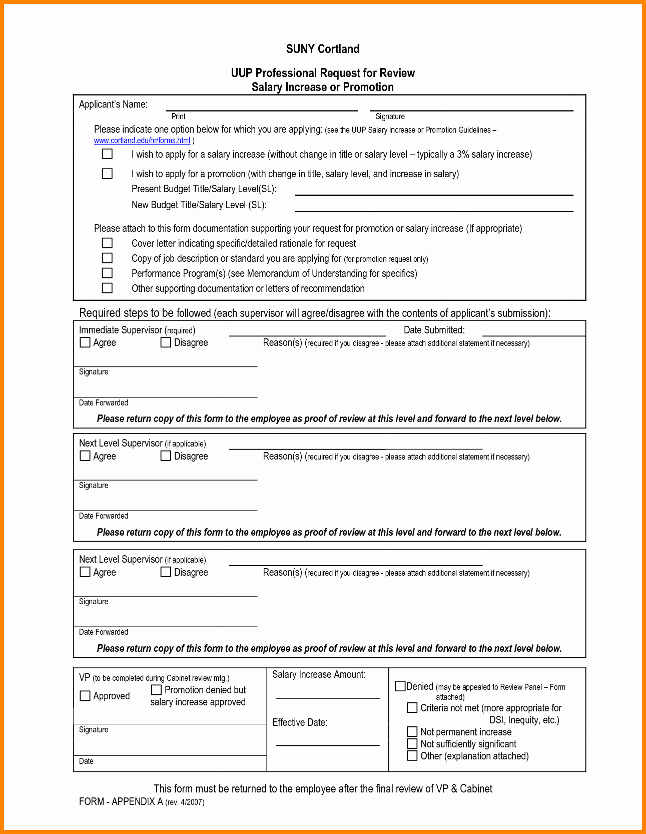 Wage Increase form Lovely 8 Salary Increase Request Template