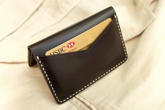 Wallet Card Template Free New Leather Card Case Holder Wallet 3 Pocket Digital Pdf