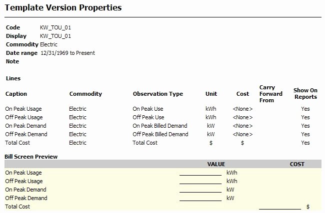 Water Bill Template Beautiful Overview Template Manager Ece Documentation Confluence