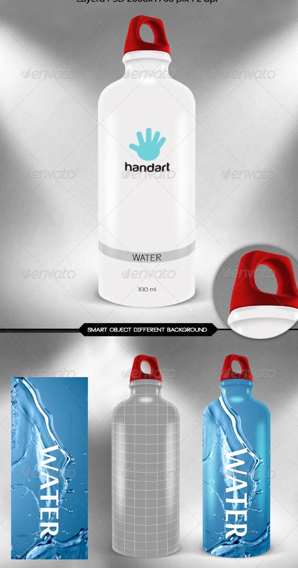 Water Bottle Templates Free Inspirational Water Bottle Label Template – 29 Free Psd Eps Ai