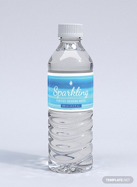 Water Bottle Templates Free Luxury Free Water Bottle Paint Label Template Download 118