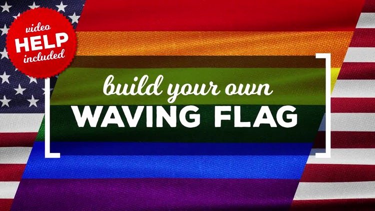 Waving Flag after Effects Awesome Waving Flags Maker after Effects Templates