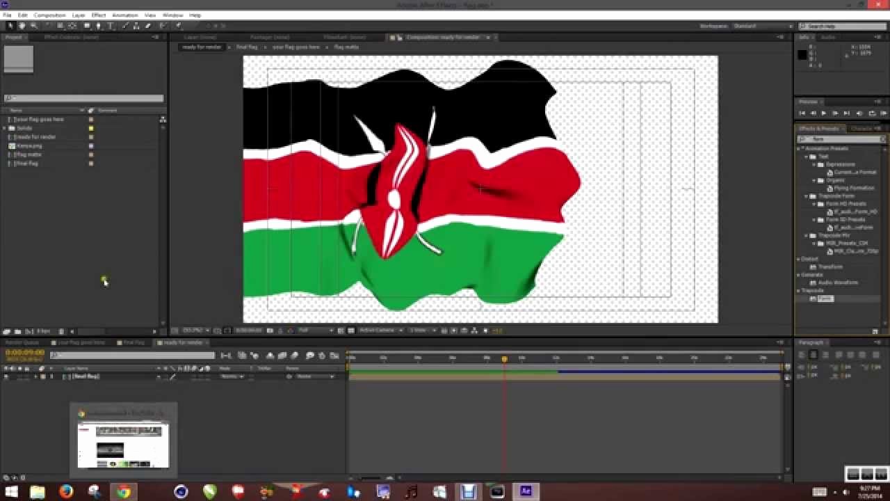 Waving Flag after Effects Fresh Free Waving Flag after Effects Template Link and Tutorial