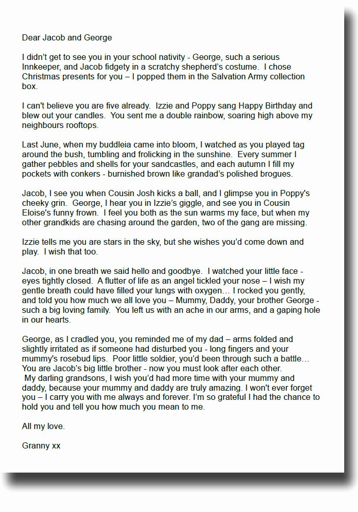 We are Moving Letter Beautiful A Granny S Moving Letter to Her Twin Baby Grandsons