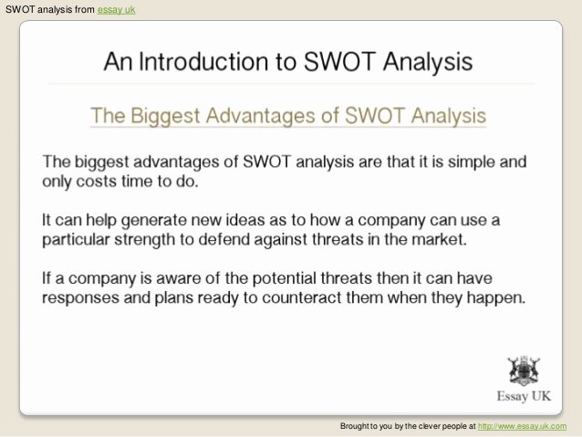 Website Analysis Essay Example Elegant Swot Analysis Essay