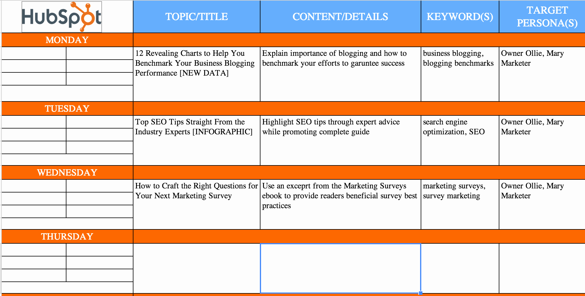 Website Content Outline Template Fresh the Plete Guide to Choosing A Content Calendar