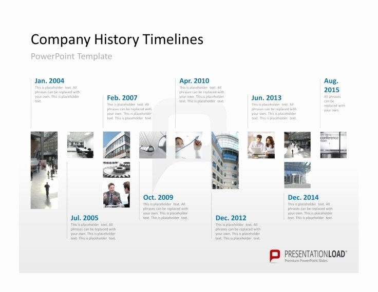 Website Development Timeline Template Lovely Show Your Pany History On A Timeline In A Powerpoint