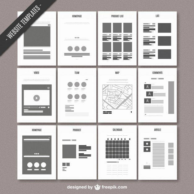 Website Map Template Luxury Website Map Template Vector