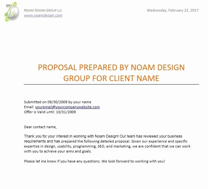 Website Proposal Template Word Best Of 12 Free Sample Website Design Proposal Templates