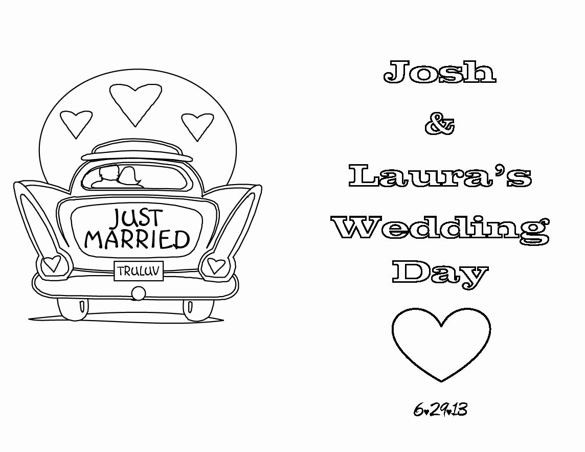 Wedding Coloring Book Templates Elegant then I Searched the Web to Find Coloring Pages or