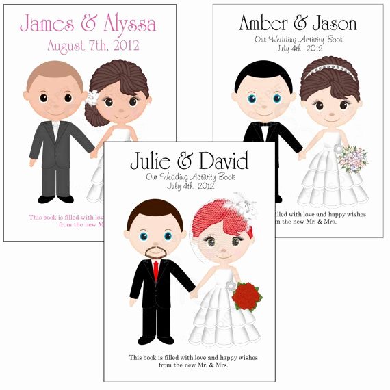 Wedding Coloring Book Templates Fresh Printable Personalized Custom 8 5x 5 5 Wedding Favor Kids