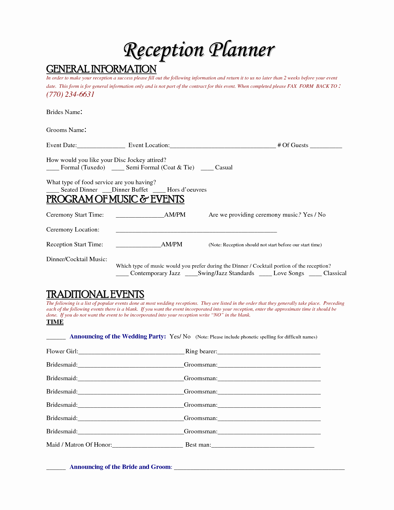 Wedding Coordinator Contract Wedding Coordinator Contract