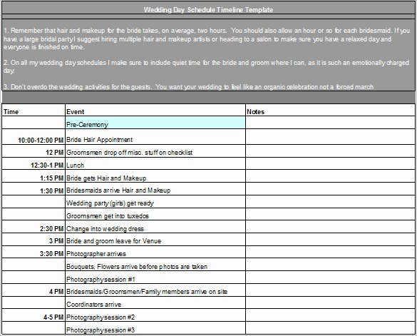 Wedding Day Timeline Template Free Lovely 29 Wedding Timeline Template Word Excel Pdf Psd