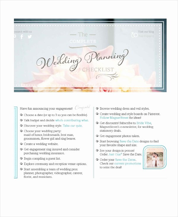 Wedding Photo Checklist Word Document Awesome Wedding Planner Checklist 12 Free Word Pdf Psd