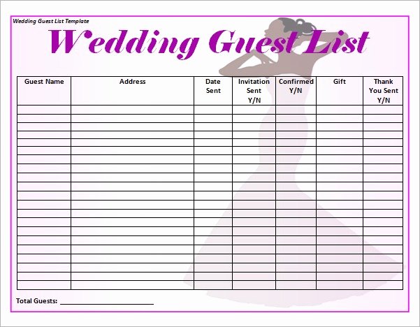 Wedding Photo Checklist Word Document Best Of Wedding List Template