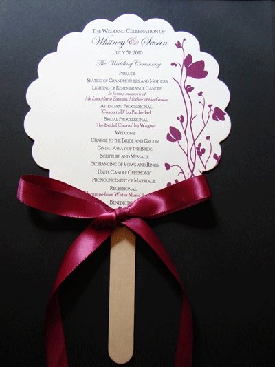 Wedding Program Fan Kit Lovely 7 Best Memorial Fans Church Fan Kits Images On Pinterest