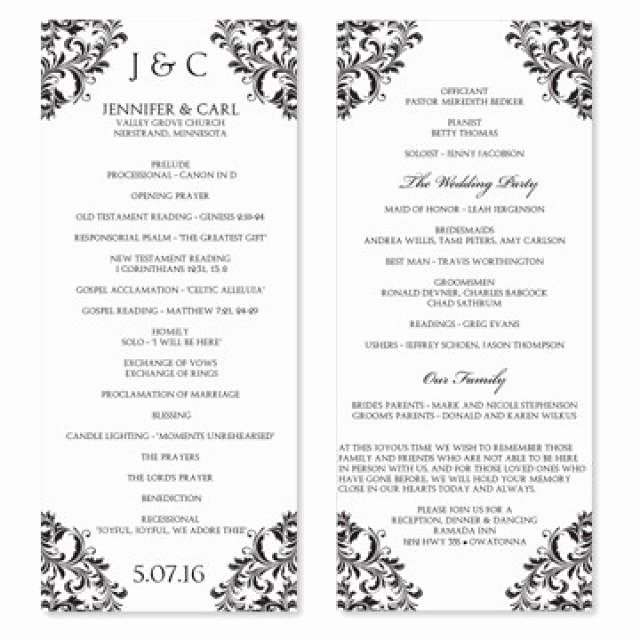 Wedding Program Template Free Download Awesome Download Free software How to Design Wedding Program In