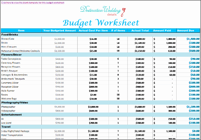 Wedding Project Plan Excel Best Of Super Simple Destination Wedding Planning Spreadsheets
