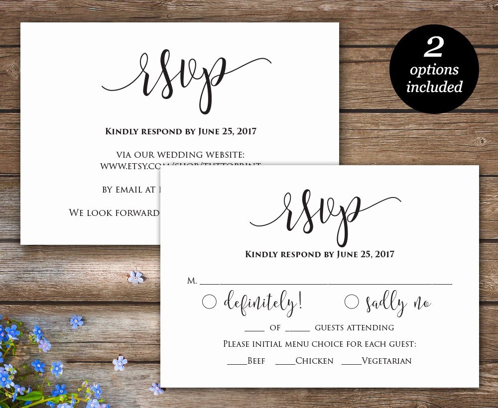Wedding Rsvp Postcard Templates Luxury Rsvp Printable Card Wedding Rsvp Cards Wedding Response