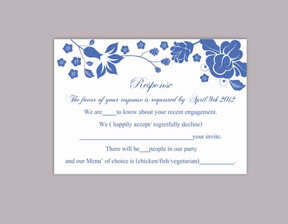 Wedding Rsvp Postcards Template Inspirational Diy Wedding Rsvp Template Editable Word File Download Rsvp