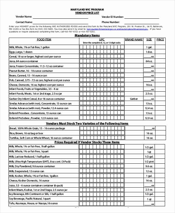 Wedding Vendor Contact List Template Elegant Vendor List Templates 9 Examples In Word Pdf