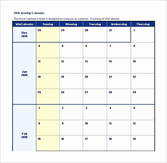 Week Schedule Template Excel Lovely Excel Calendar Schedule Template – 15 Free Word Excel