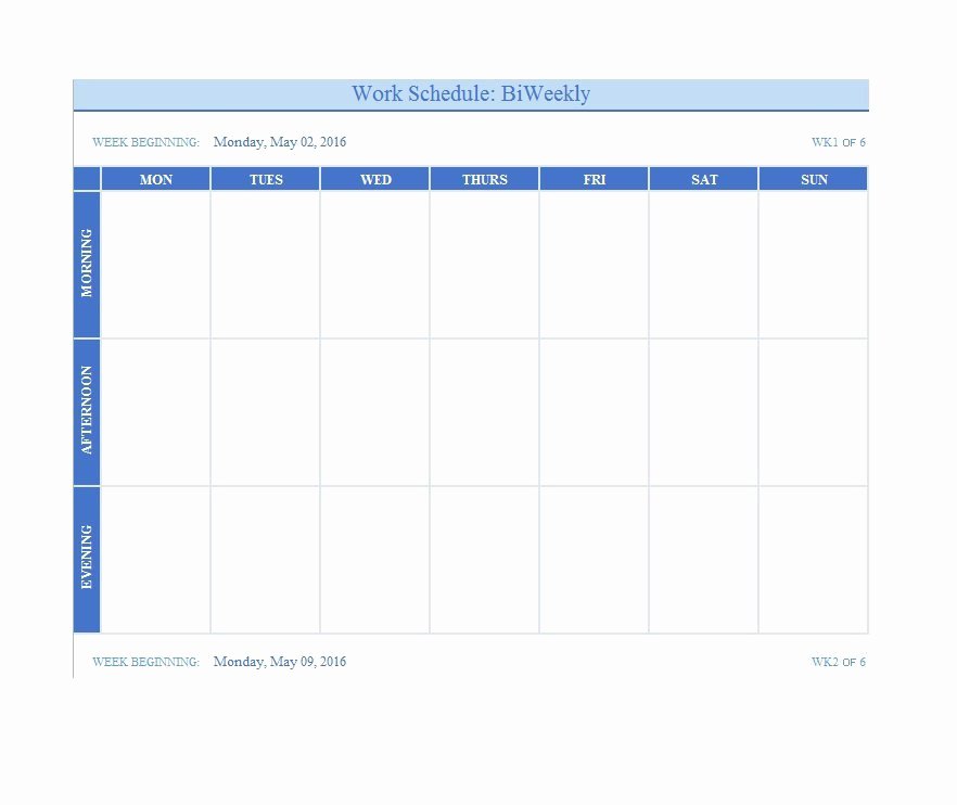 Week Schedule Template Word Luxury 26 Blank Weekly Calendar Templates [pdf Excel Word]