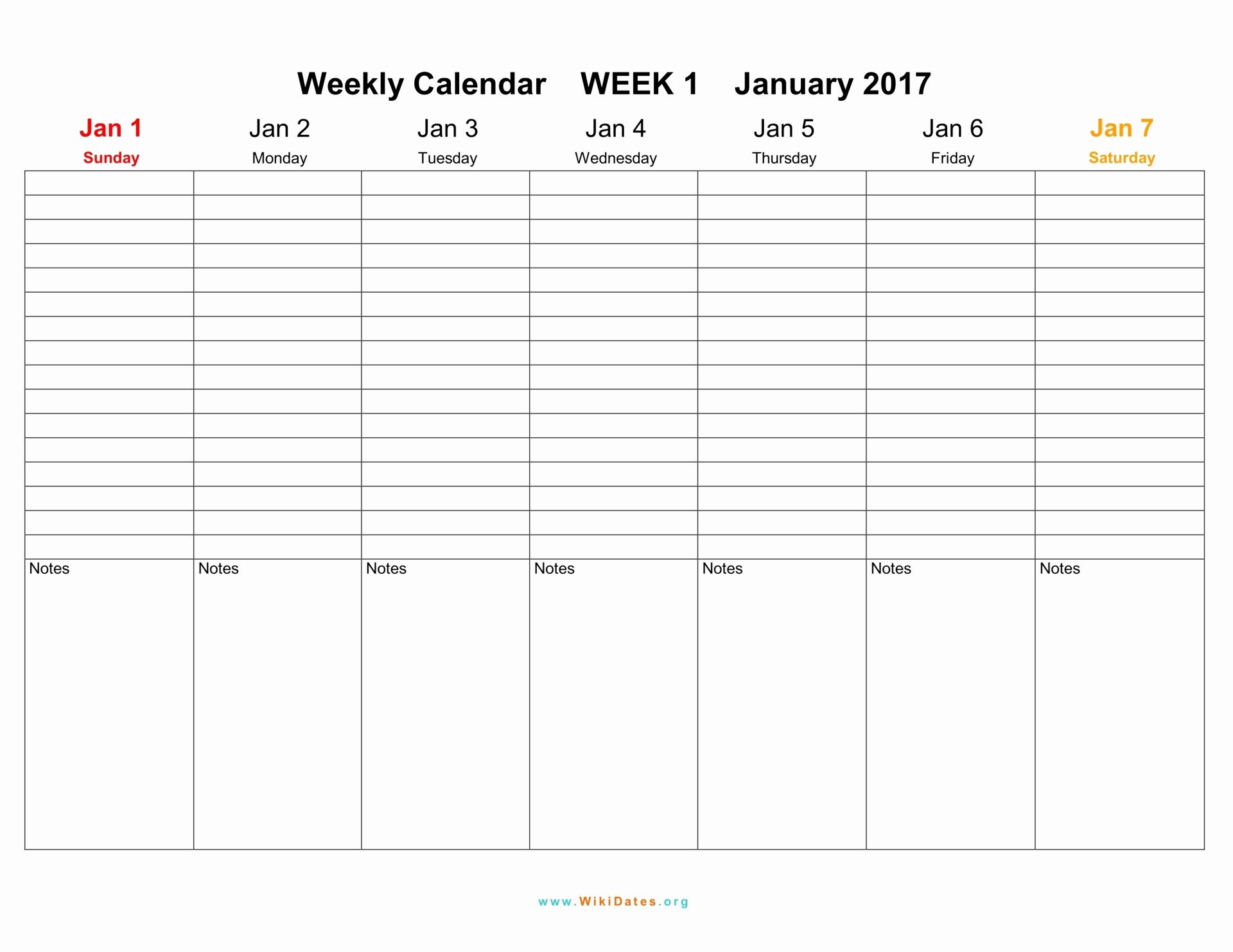 Weekly Calendar Template 2017 Beautiful Weekly Calendar Download Weekly Calendar 2017 and 2018