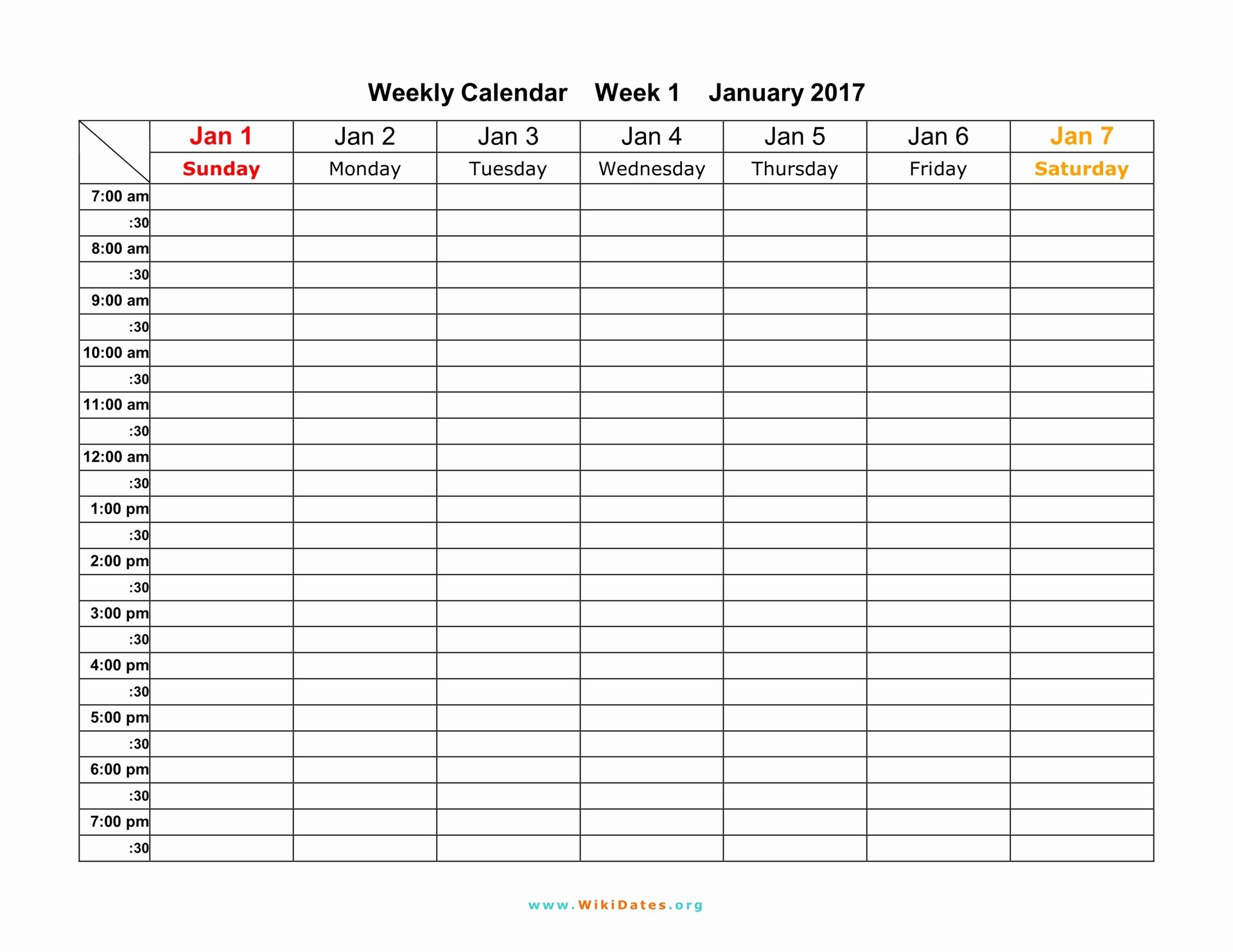 Weekly Calendar Template 2017 Luxury Weekly Calendar Download Weekly Calendar 2017 and 2018