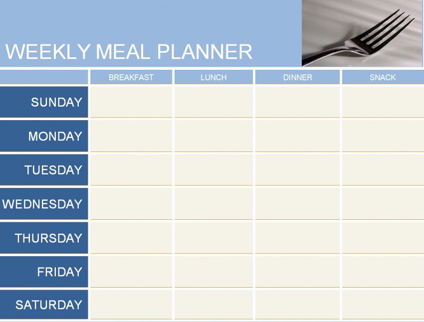 Weekly Meal Planner Template Word Lovely Weekly Meal Planner Template Haven